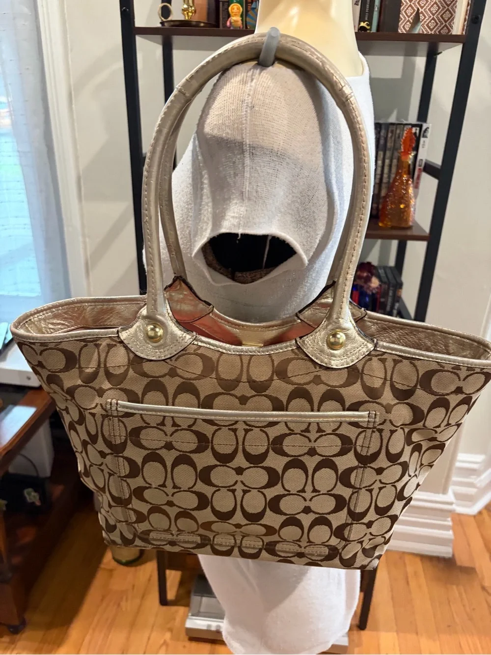 🛑 Coach Bleecker with Floral Appliqués - F16276